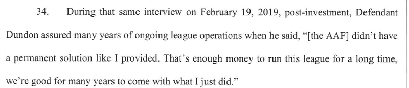 Illustration for article titled Lawsuit Claims The AAF Intentionally Misled And Defrauded Its Players